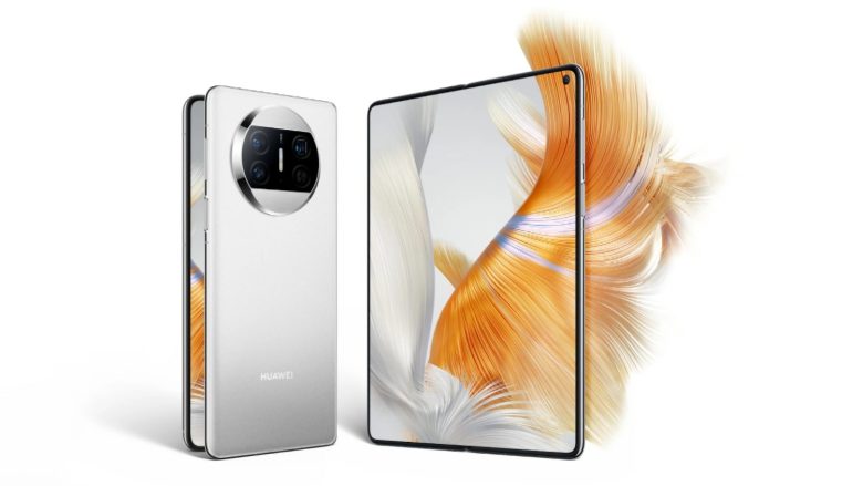 Huawei Mate X3, front and back