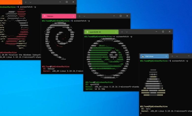 Windows Subsystem for Linux on Windows 10 |  wsl